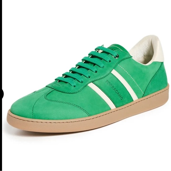 Green AchilleSalvatore Ferragamo12 m Men's Sneakers